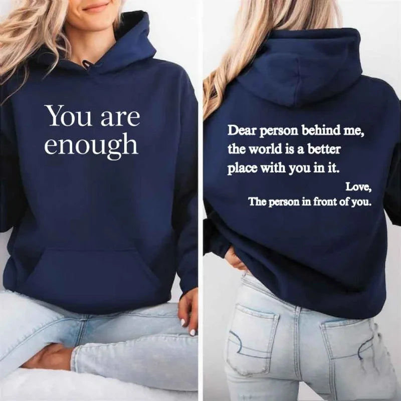 Everyday Confidence Graphic Pullover Hoodie
