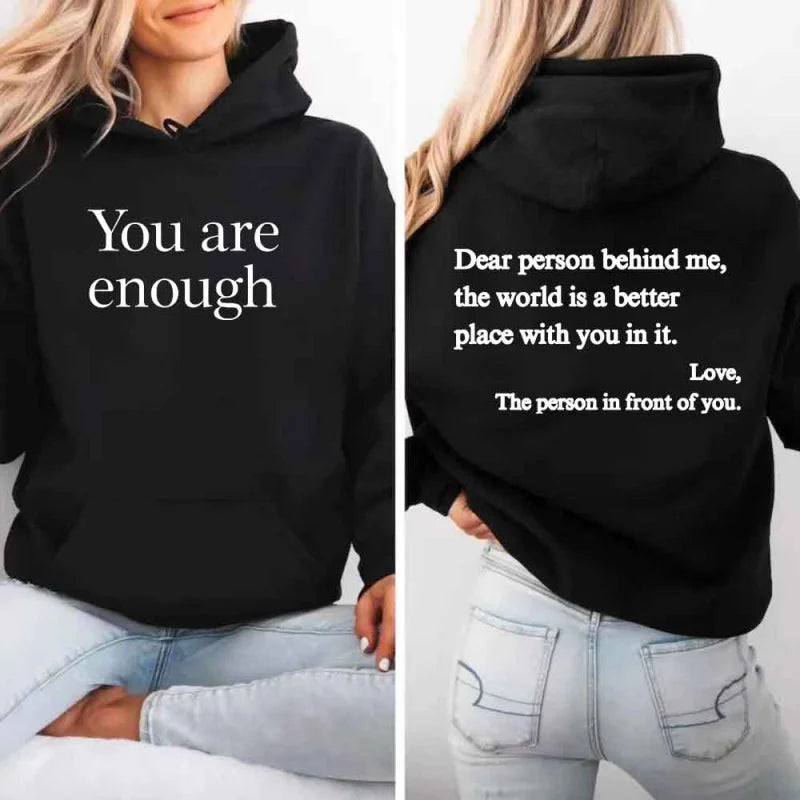 Everyday Confidence Graphic Pullover Hoodie